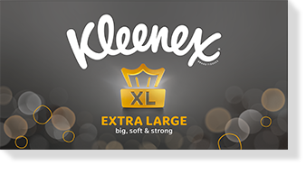Kleenex  Extra Large pack