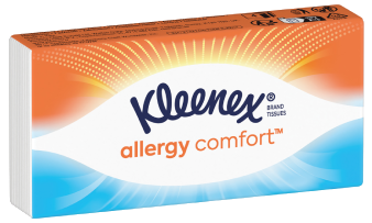 Kleenex<sup>®</sup> Allergy Comfort™ Pocket Pack Tissues