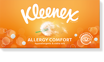 Kleenex<sup>®</sup> Allergy Comfort™ Tissues