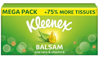 Kleenex<sup>®</sup> Balsam Tissues Mega Pack