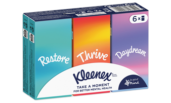 Kleenex<sup>®</sup> Collection Pocket Pack Tissues