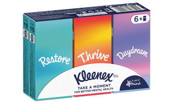 Kleenex<sup>®</sup> Collection Pocket Pack Tissues