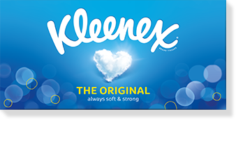 Kleenex<sup>®</sup> The Original Tissues
