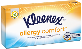 Kleenex<sup>®</sup> Allergy Comfort™ Tissues