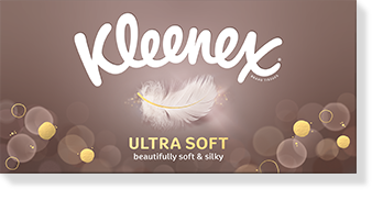 Kleenex<sup>®</sup> Ultra Soft Tissues